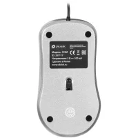 Мышь Oklick 155M (серебристый) фото 6